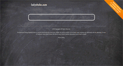 Desktop Screenshot of ladyshake.com